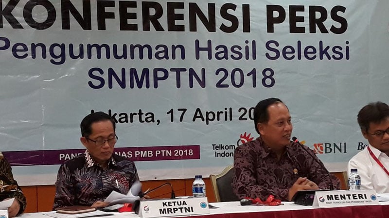  PENGUMUMAN SNMPTN 2018 : 10 Provinsi yang Siswanya Terbanyak Lulus