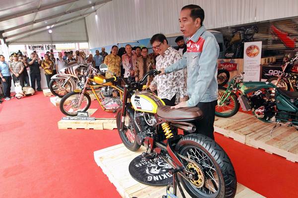  Presiden Jokowi Buka Indonesia International Motor Show 2018