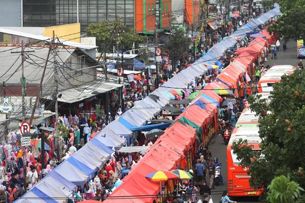  PENATAAN TANAH ABANG TAHAP II: Sandiaga Janji Bangun Sky Bridge Senilai Rp50 Miliar