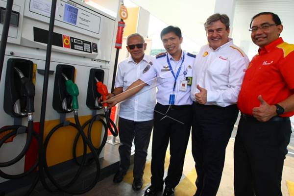  Shell Indonesia Resmikan SPBU di Soewarna Business Park