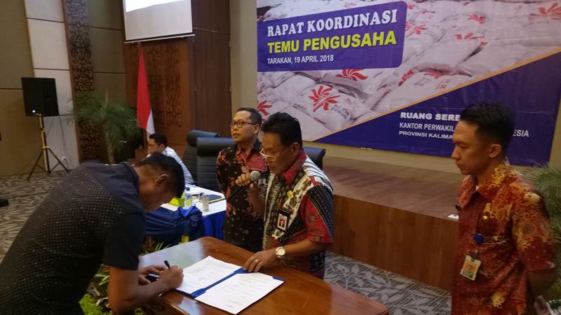  Pengusaha Tarakan Sepakat Jaga Stabilitas Harga Pangan