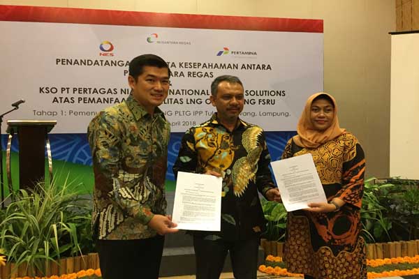  Nusantara Regas Kembangkan Offloading LNG Skala Kecil