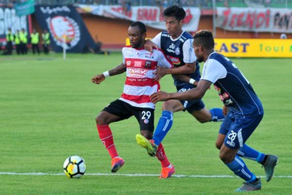  Hasil Liga 1: Madura United Makin Benamkan Arema di Dasar Klasemen