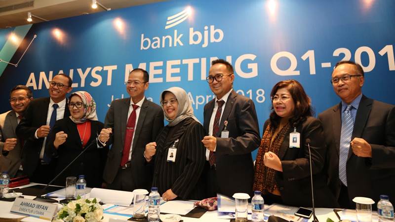  Penyaluran Kredit bank bjb tumbuh 13,2% pada Kuartal I/2018