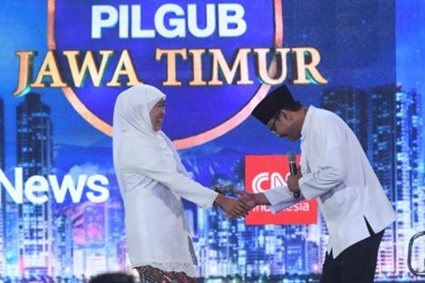  PILGUB JATIM : Persaingan Masih Imbang