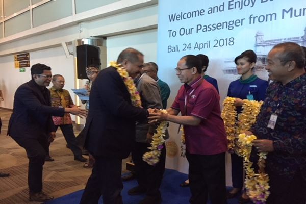  Penerbangan Garuda Bali-Mumbai Percepat Akses Turis dari India