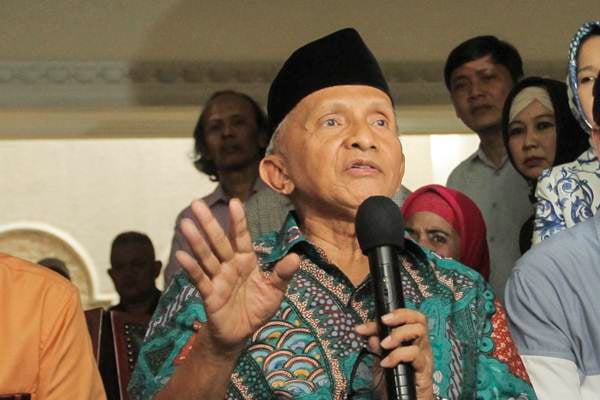  Ceramah di Balai Kota DKI, Amien Rais: Pengajian Disisipkan Politik Itu Harus