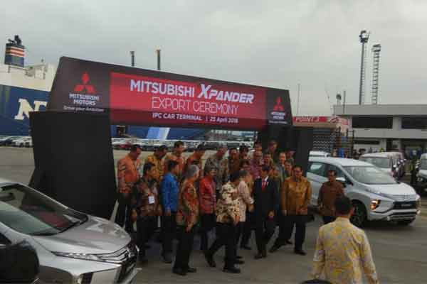  MMKI Ekspor Perdana Mitsubishi Xpander ke Filipina