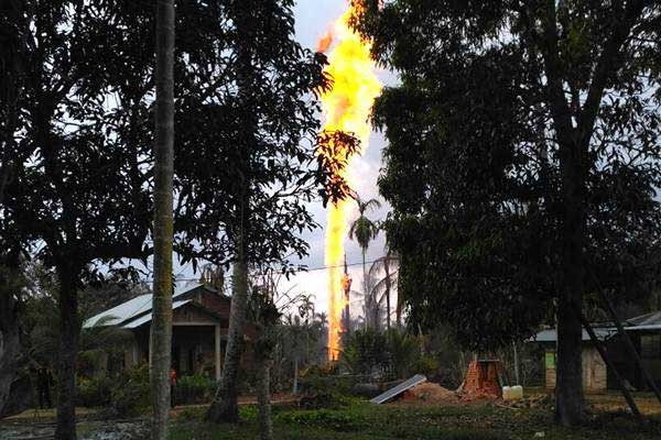  Sumur Minyak Meledak di Aceh, Pertamina Tegaskan Tak Terlibat 