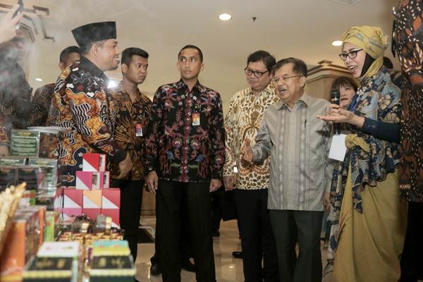  Jusuf Kalla Dorong Peningkatan Penjualan Pengusaha Kerajinan Tangan