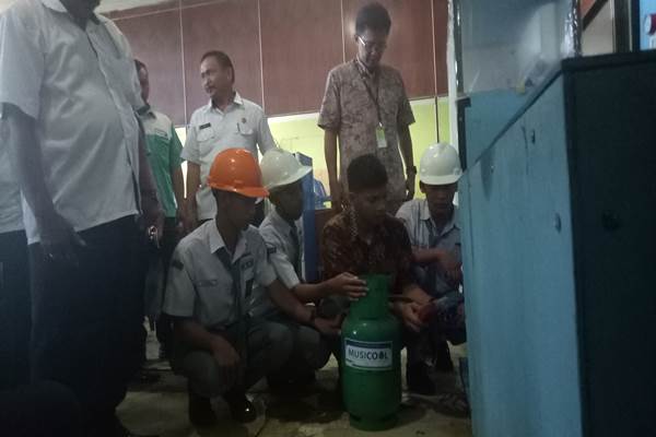  Pertamina Perluas Penetrasi Pendingin Karya SMK Negeri 1 Percut