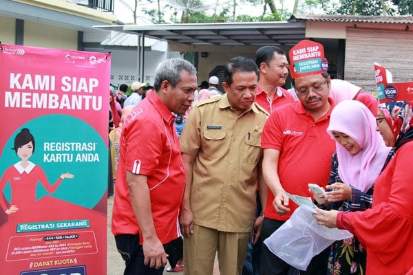  Telkomsel Gandeng Dukcapil Percepat Registrasi Kartu Prabayar