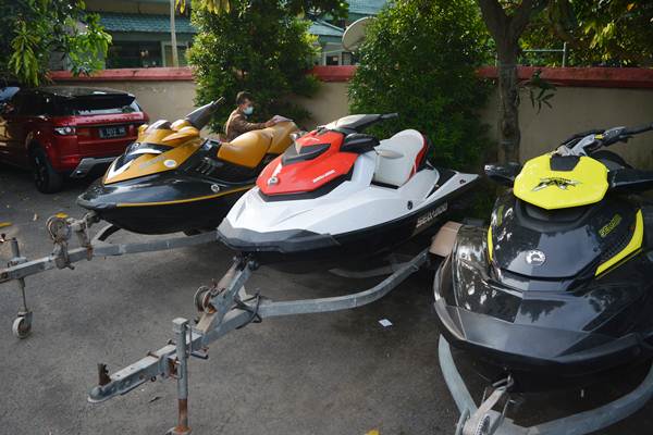  Lima Jet Ski Bupati Mojokerto Mustofa Kamal Pasa Disita KPK
