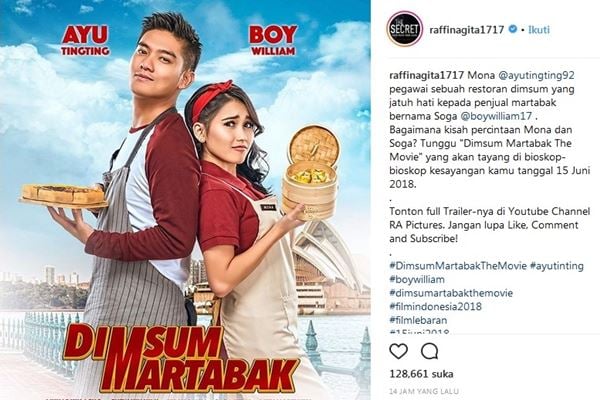  Raffi Ahmad Unggah Film yang Dibintangi Ayu Ting Ting, Warganet Meradang