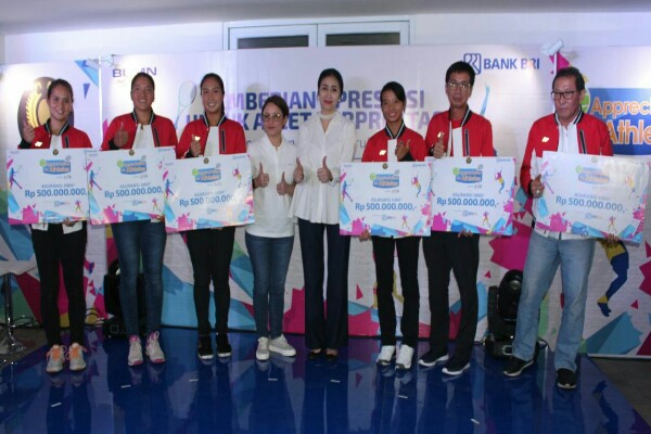  BRI Life Berikan Perlindungan Jiwa Rp500 Juta Untuk Tim Tenis Fed Cup Indonesia 2018  