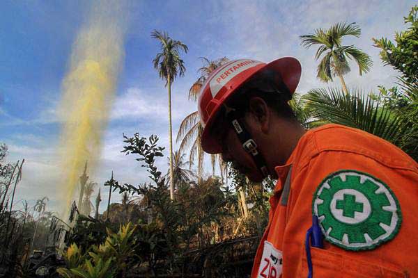  PENGEBORAN MINYAK RAKYAT : Polda Sumsel Siap Tindak Illegal Drilling