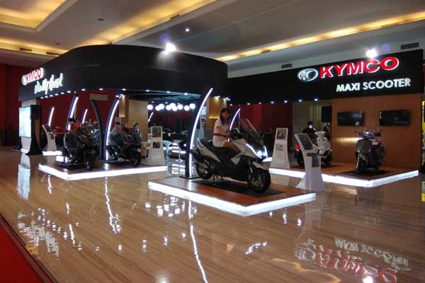  Kymco Siap Main Skutik 550 cc di Indonesia