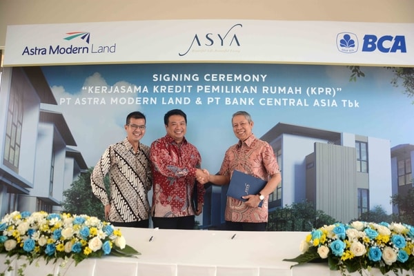  Astra Modern Land & BCA Kerja Sama Pemasaran KPR Asya