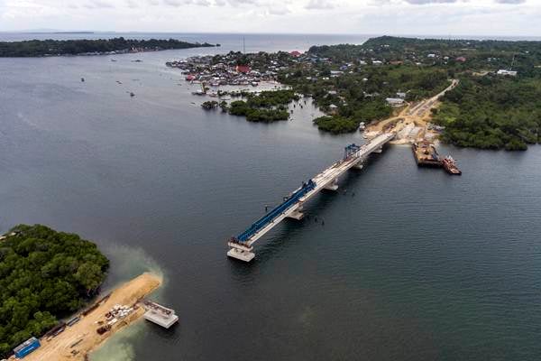  Pembangunan Jembatan Wear Arafura