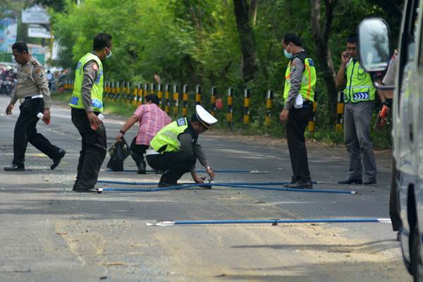  TRUK MASUK JURANG, 1 Pesilat PSHT Meninggal, 5 Luka Berat