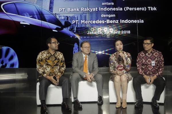  Bank BRI Bersinergi dengan Mercedes Benz