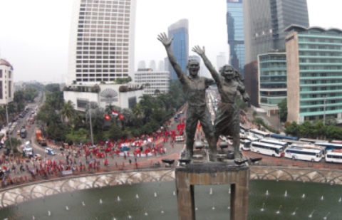  MAY DAY 1 MEI : Perhatikan Info Pengalihan Arus Lalu Lintas Aksi Buruh Besok