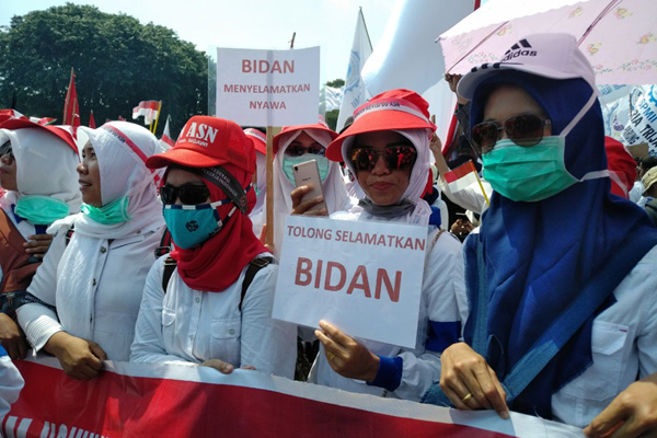  Hari Buruh, Bidan Malah Minta Revisi UU Aparatur Sipil Negara