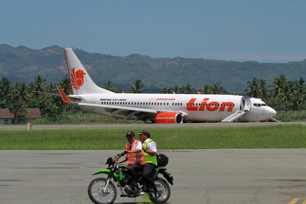  Lion Air Tergelincir di Gorontalo Mulai Dievakuasi