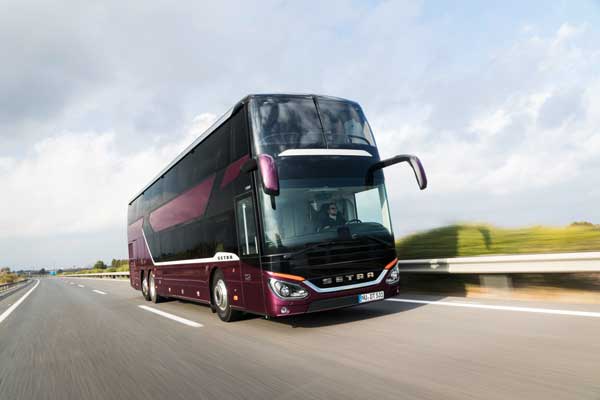  Daimler Setra, Bus Dengan Sistem Pemadam Kebakaran pada Kompartemen Mesin