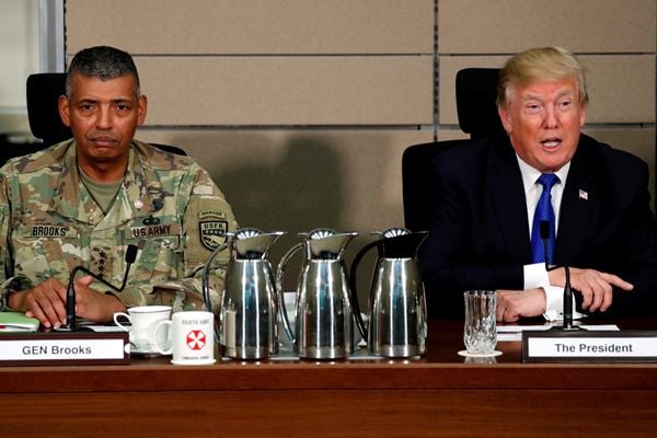  Trump Perintahkan Pentagon Kurangi Pasukan di Korsel