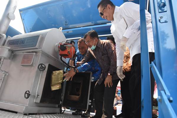  Jusuf Kalla Musnahkan 2,647 Ton Sabu