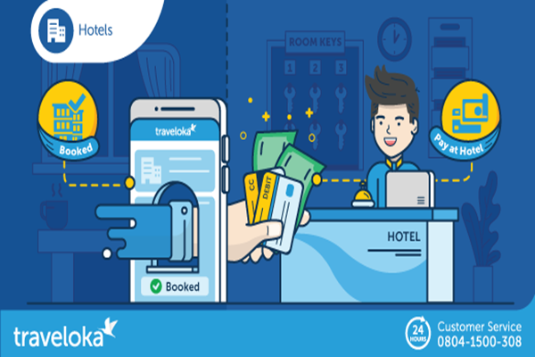 Traveloka bayar di Tempat/Istimewa