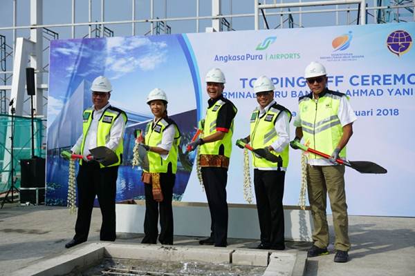  Pembangunan Bandara Ahmad Yani Sudah 75,25%