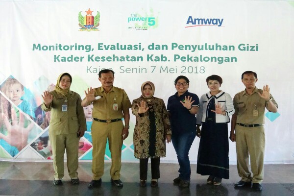  Pemkab Pekalongan dan Amway Bantu 500 Anak Gizi Kurang di Pekalongan