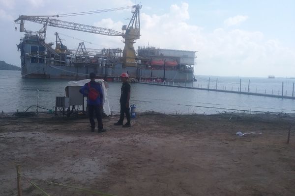  Pembangunan Pusat Logistik Offshore BOMC Dimulai