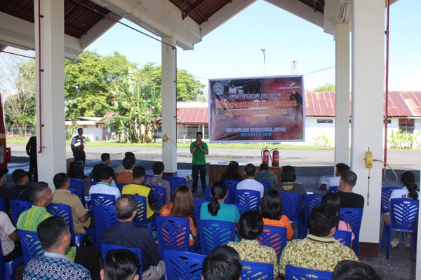  Bandara Sam Ratulangi Manado Kembali Gelar Sosialisasi Penggunaan APAR