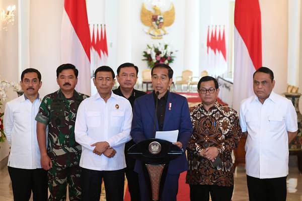  Jokowi Nyatakan Negara Tak Takut Hadapi Terorisme