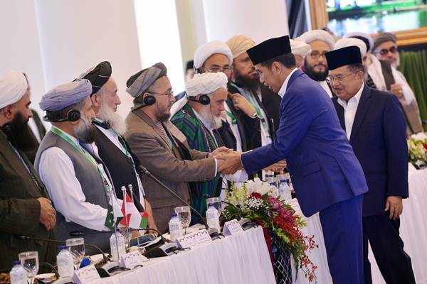  Ulama Afganistan, Indonesia dan Pakistan Bertemu di Istana Bogor