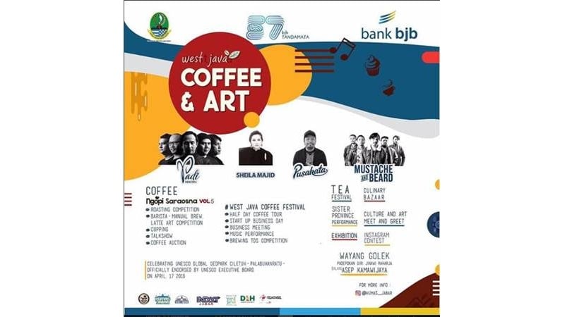  bank bjb Rayakan HUT ke-57 dengan Mewarnai West Java Coffee & Art