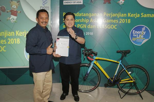  96 Hari Menuju Asian Games, Erick Thohir Percaya Polri Mampu Jaga Keamanan