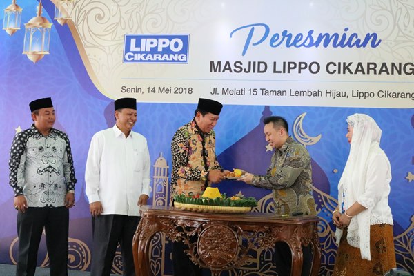  Dibangun Akhir Januari 2017, Masjid Lippo Cikarang Diresmikan