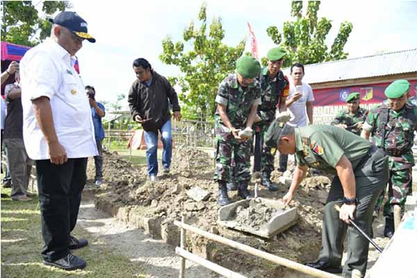  Gandeng TNI, Pemprov Gorontalo Bangun 610 Unit Rumah Layak Huni