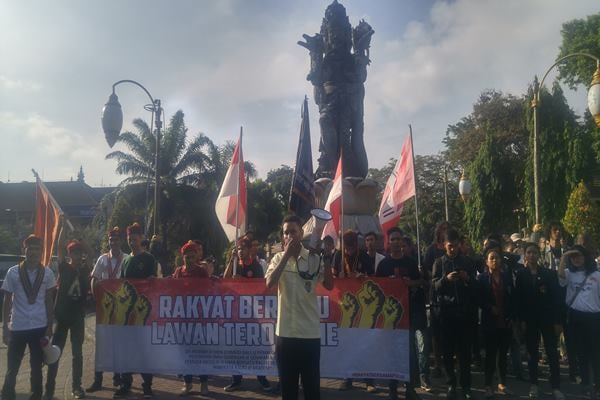  Lawan Terorisme, Aliansi Masyarakat di Bali Gelar Aksi Damai