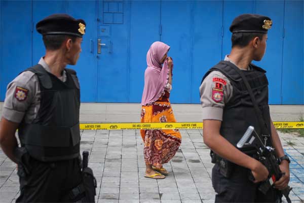  Polda Jambi Perketat Penjagaan seluruh Kantor Polisi