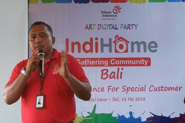  Telkom Bali Targetkan 220 Ribu Pelanggan IndiHome