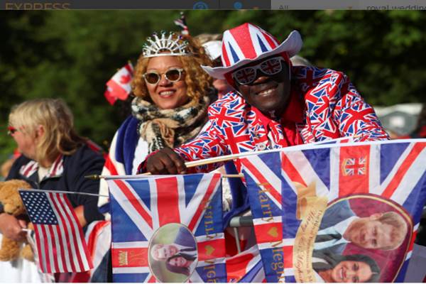  ROYAL WEDDING: Ratusan Ribu Orang Padati Windsor Inggris