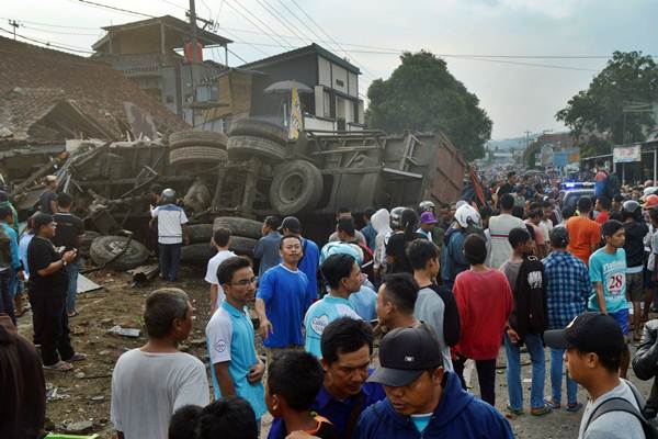  Kecelakaan Maut Truk di Brebes