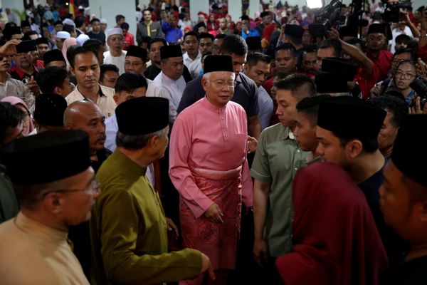  Najib Razak Datangi Lembaga Anti Korupsi Malaysia untuk Diperiksa dalam Kasus 1MDB