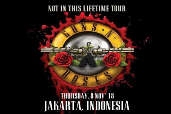  Pecinta Musik Hard Rock, Guns N’Roses Tampil Lagi di Jakarta. Catat Jadwalnya 