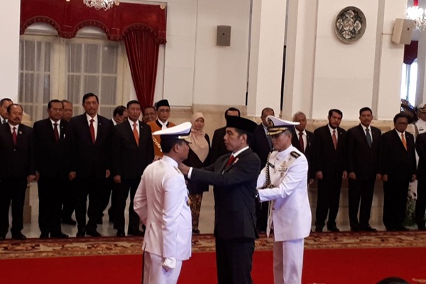  Presiden Jokowi Lantik KSAL & Wakil Ketua Mahkamah Agung Bidang Non Yudisial